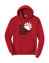 Load image into Gallery viewer, Boys Youth Lacrosse Eat Sleep Lacrosse Hoodie